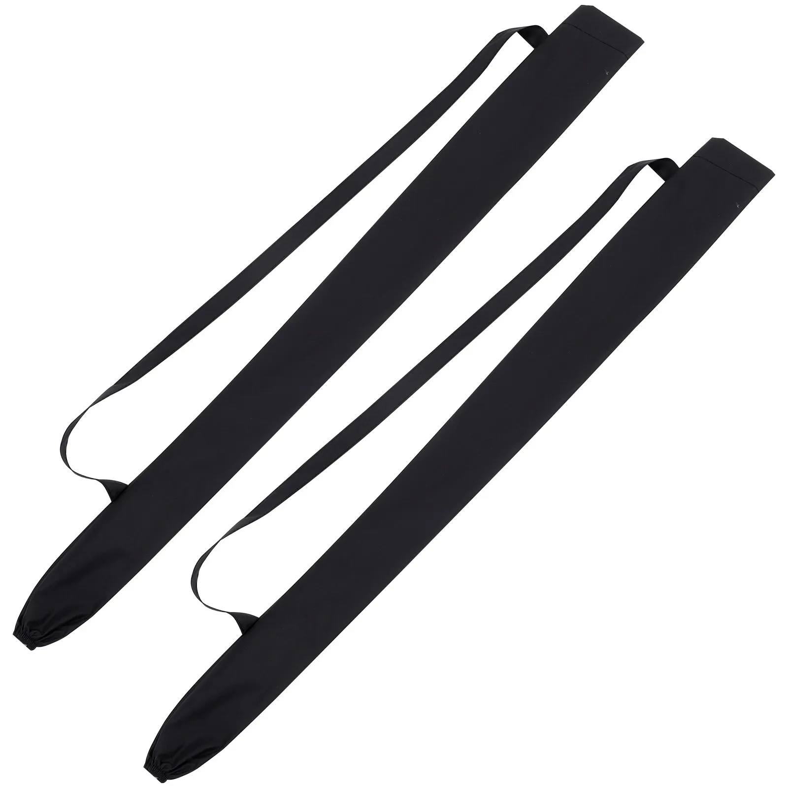 2Pcs Premium Waterproof Umbrella Sleeve Folding Umbrella Storage Cover Bag with Strap for 75-80Cm Outdoor Indoor Use Portable