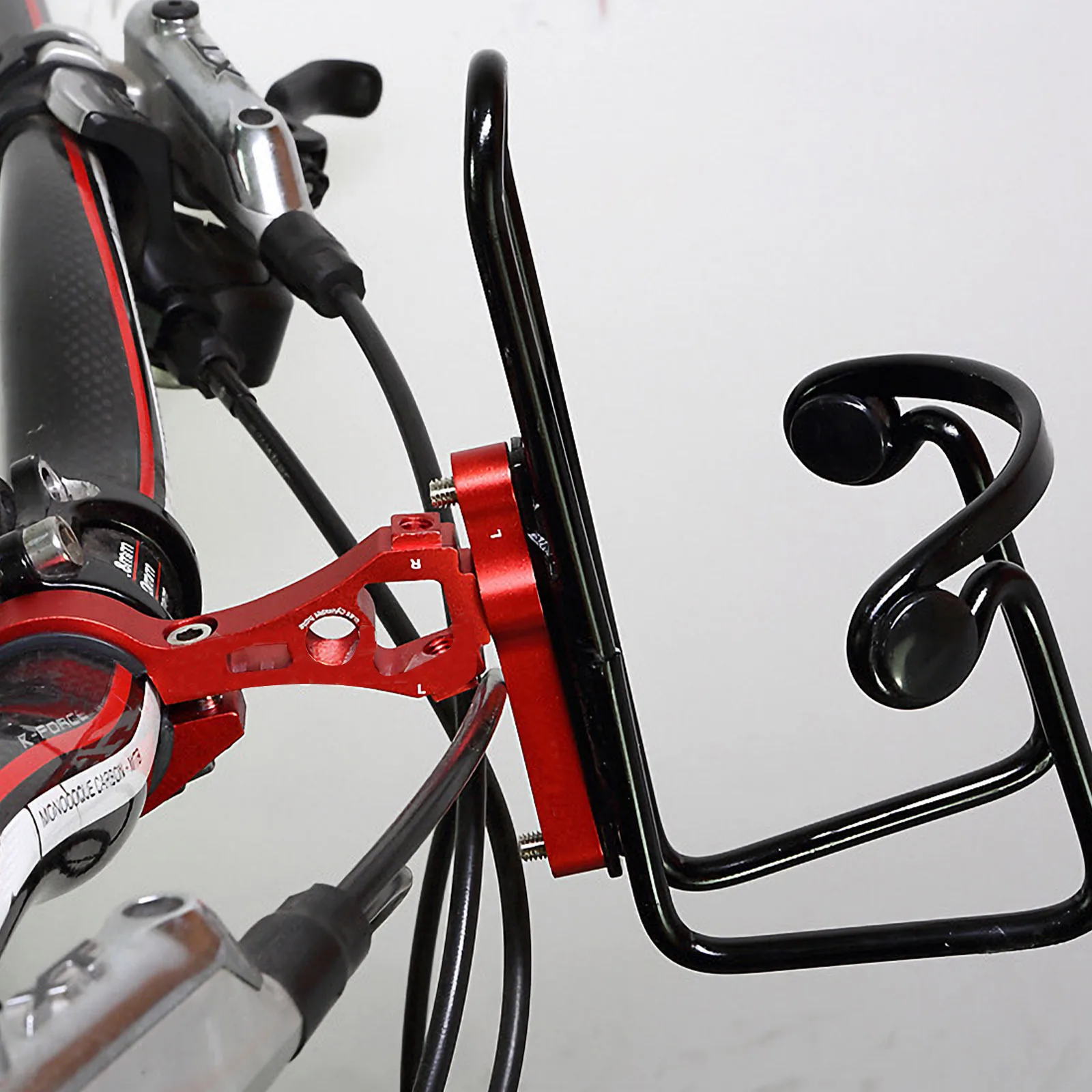 1Set Reliable Aluminum Alloy Water Kettle Holder Durable Fade-Resistant Unique Design Bike Accessories Bottle Cage