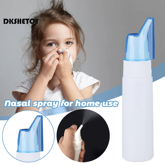 70ML Środek do czyszczenia nosa Niemowlęcy nieżyt nosa Irygator do nosa Podkładka Butelki z rozpylaczem Atomizer Środki do płukania nosa Unikaj alergicznej nieżytu nosa Neti