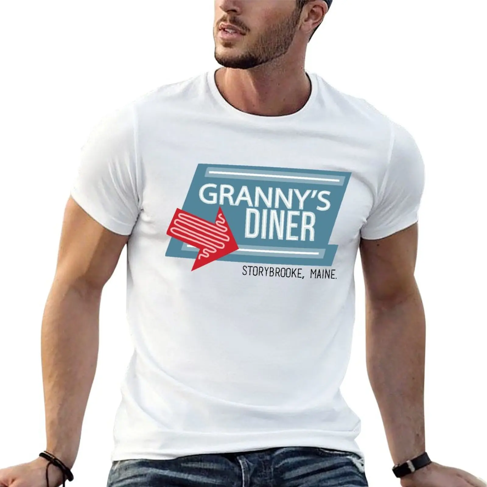 

Granny's Diner - Once Upon a Time T-Shirt t shirt man plain man t shirt luxury printed t shirts for man T-shirt
