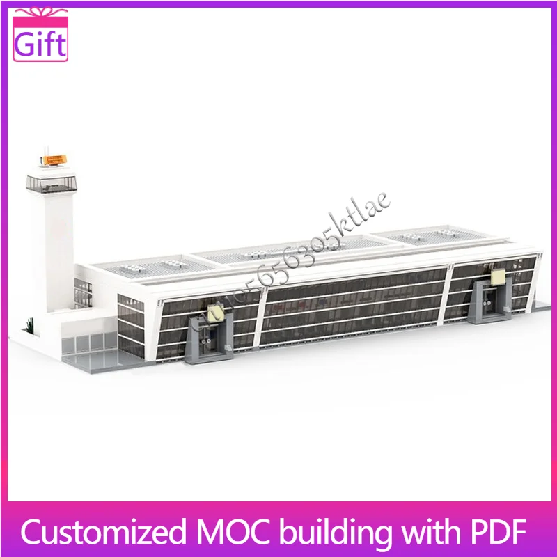 

Лидер продаж, 4591 шт., модульный главный аэропорт, строительный блок, модель, детская головоломка, сборка, строительные блоки, игрушка, подарок на день рождения, фестиваль