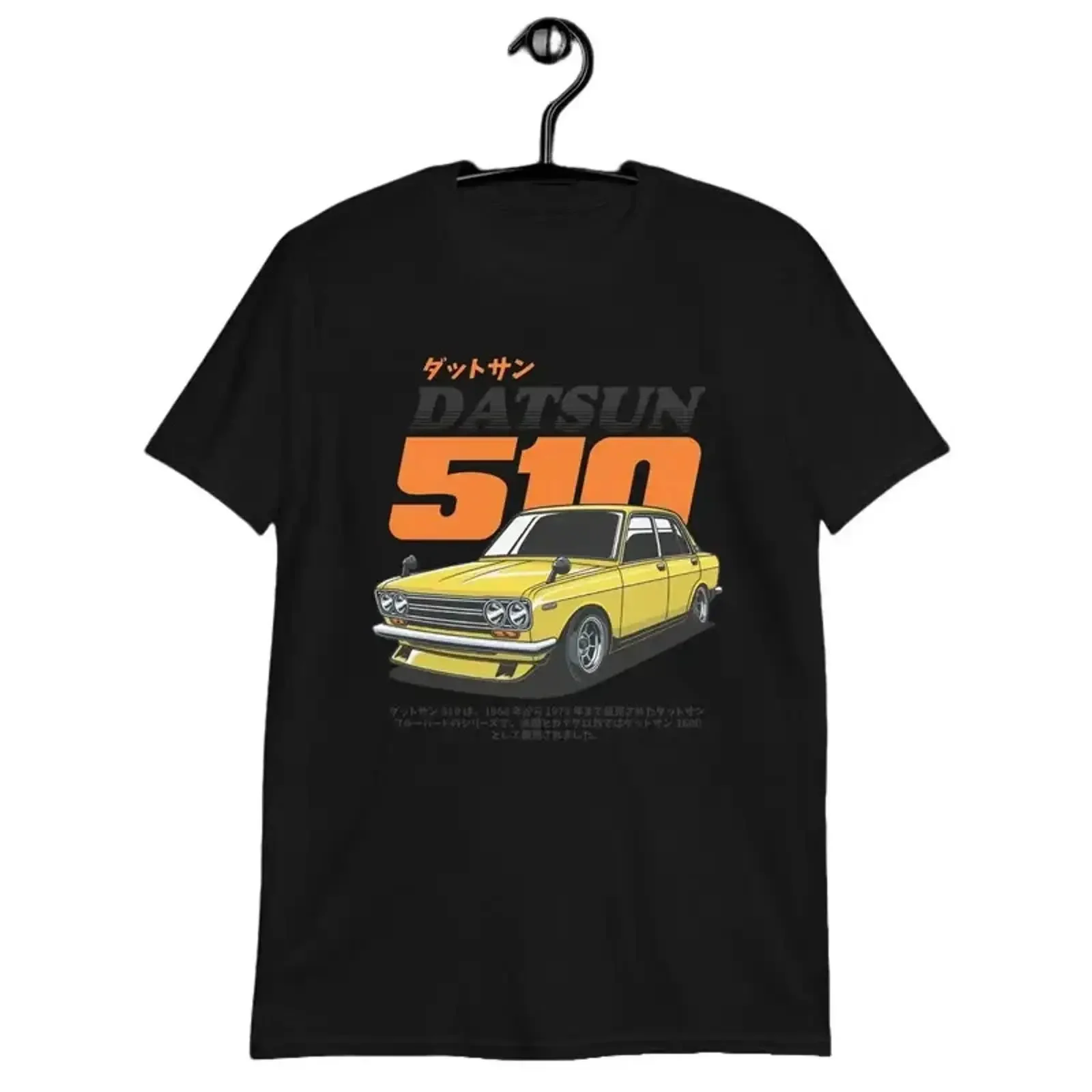 Classic Revival Datsun 510 Japan Racing Car Legend Retro JDM T Shirt Swea vintage Washed homme designer clothes Unisex Slightly