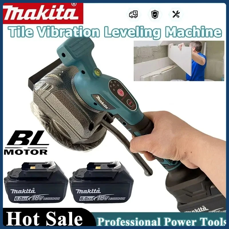 

Вибрационная машина для укладки плитки Makita с регулировкой скорости, высокопроизводительная, для стен и пола, электроинструмент для домашнего ремонта