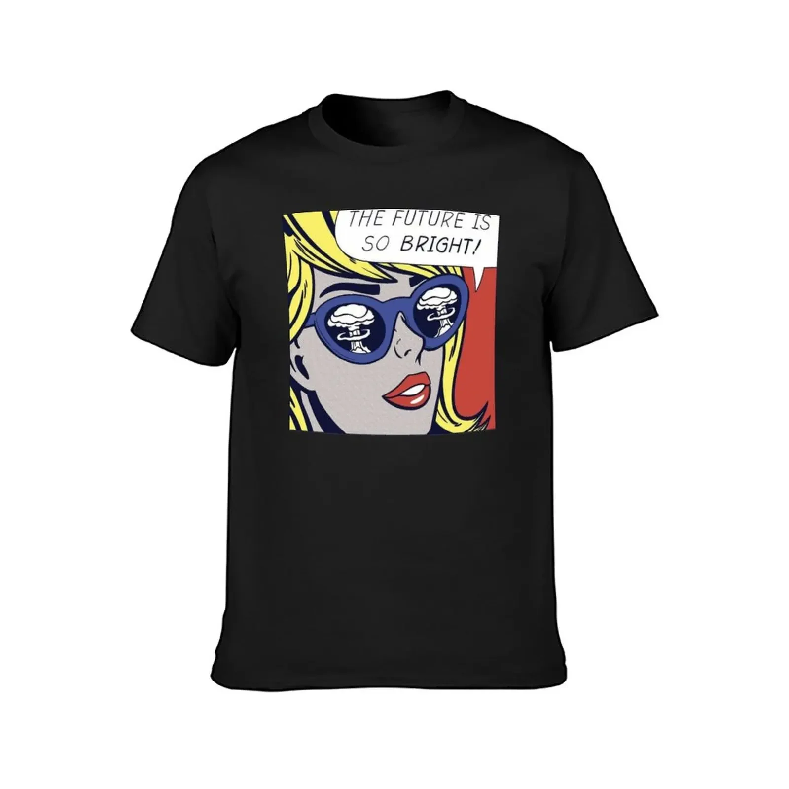 Roy Lichtenstein - Roy Lichtenstein the Future's so bright T-Shirt essential t shirt designer shirts outfits for men