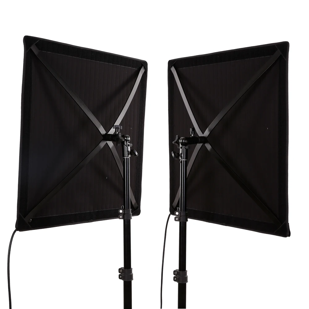 FalconEye 150W RX-24TDX Film Video Photo Light With Softbox and Grid Portable LED Photo Light Broadcast Flexible LED Photo Light