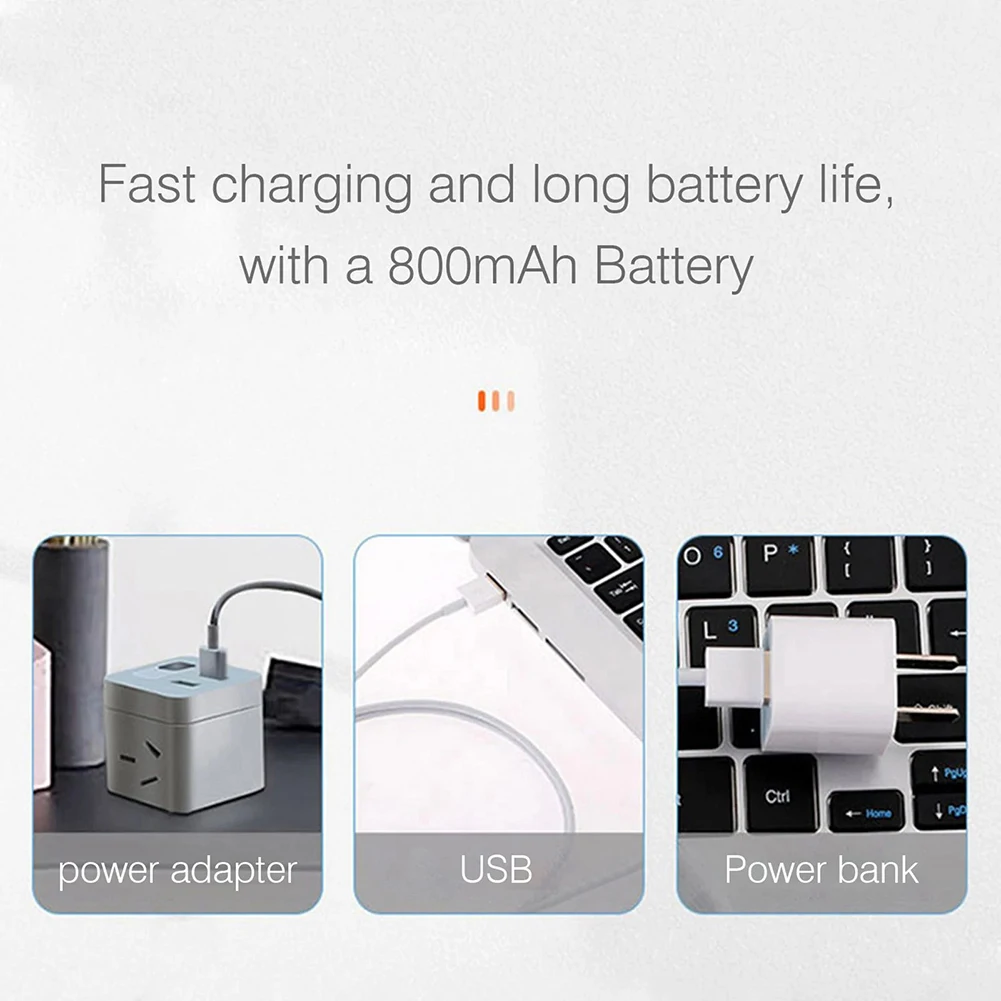 4-رئيس الذكية الرقبة والكتف مدلك التدفئة الكهربائية مدلك عضلات عنق الرحم USB شحن هدايا عيد ميلاد للأم والأب #6