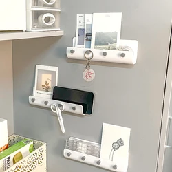 Storage Rack Toilet Cabinet Hanging Key Holder U-hook Creative Door Hanging Wall Storage Rack Nail-free Self-adhesive Hook