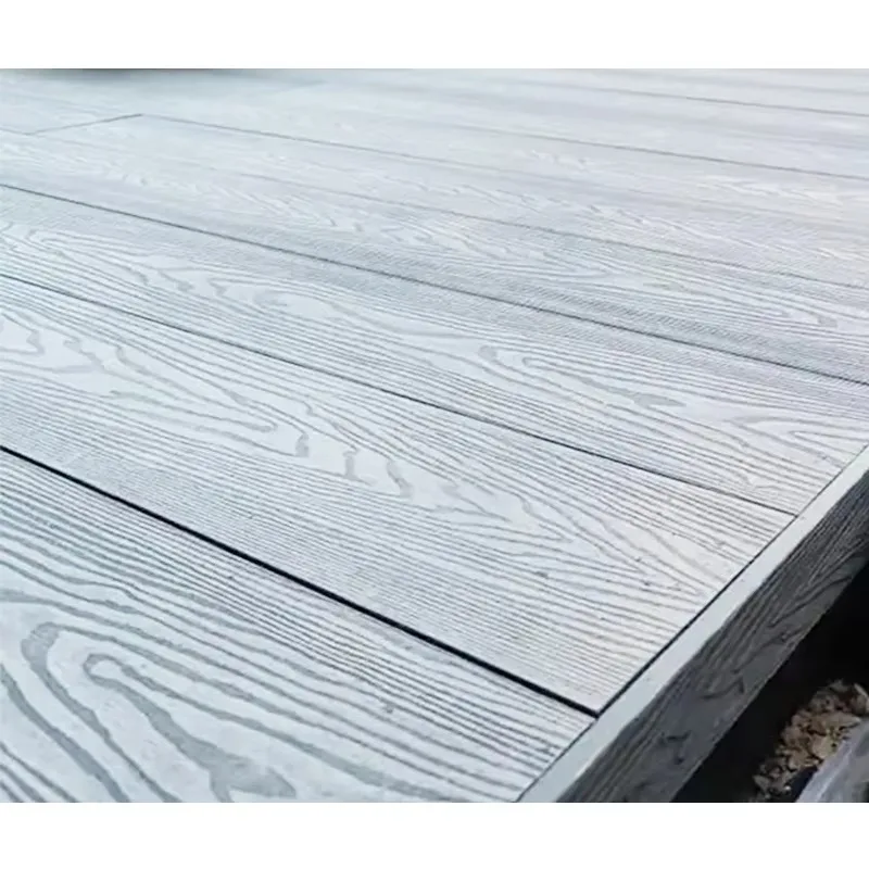 Customized size Engineered Flooring Lightweight Exterior Wall Floor Waterproof WPC Composite DECKING Outdoor Portable