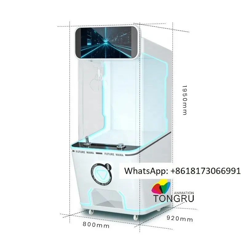 Luxury LCD screen toy arcade vending machine game claw machine