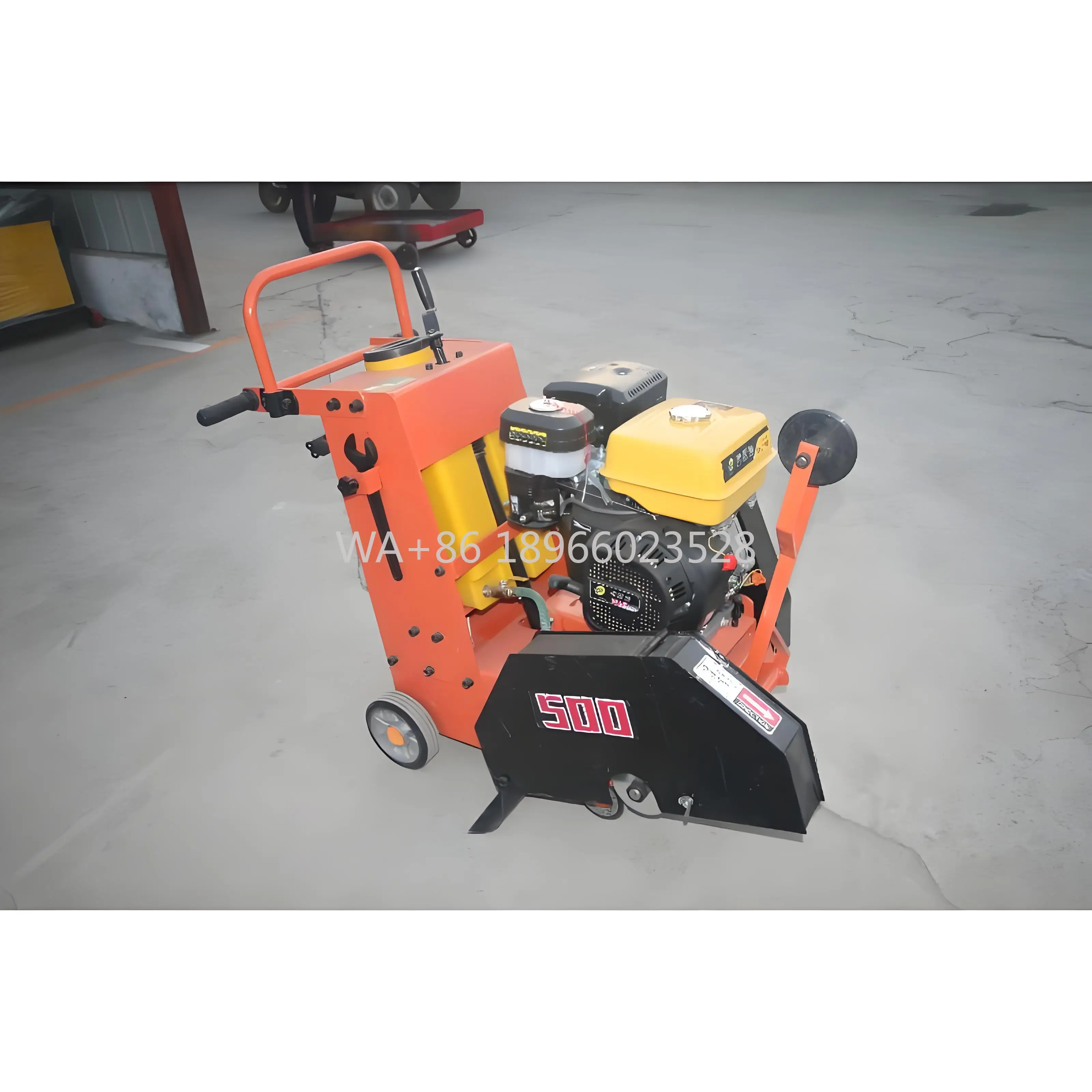 . آلة قطع الطرق، صيانة سهلة، كفاءة القطع، المشي خلف قواطع الطاقة الخرسانية