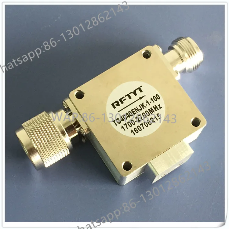 

1pcs Protection Instrument RF Coaxial Isolator With Multiple Frequency Bands Available For 300MHz-6GHz