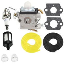 1Set Carburetor Garden Power Tools Spare Parts For Husqvarna 545008097 129C 129L 129R 129LDX 129RJ W/ Gasket Kit
