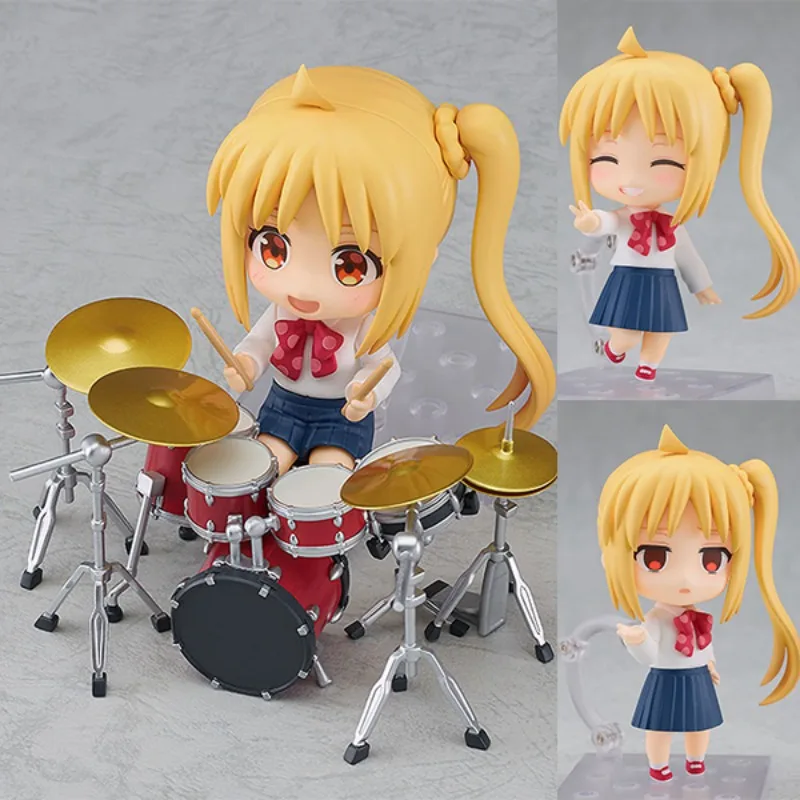 GSC، GoodSmile رجل طين GSC أصلي أصلي # 2069 Goto Solitary Rockman أنيمي دمية متنقلة لعبة مجسمة مجموعة هدايا متوفرة في المخزون #4