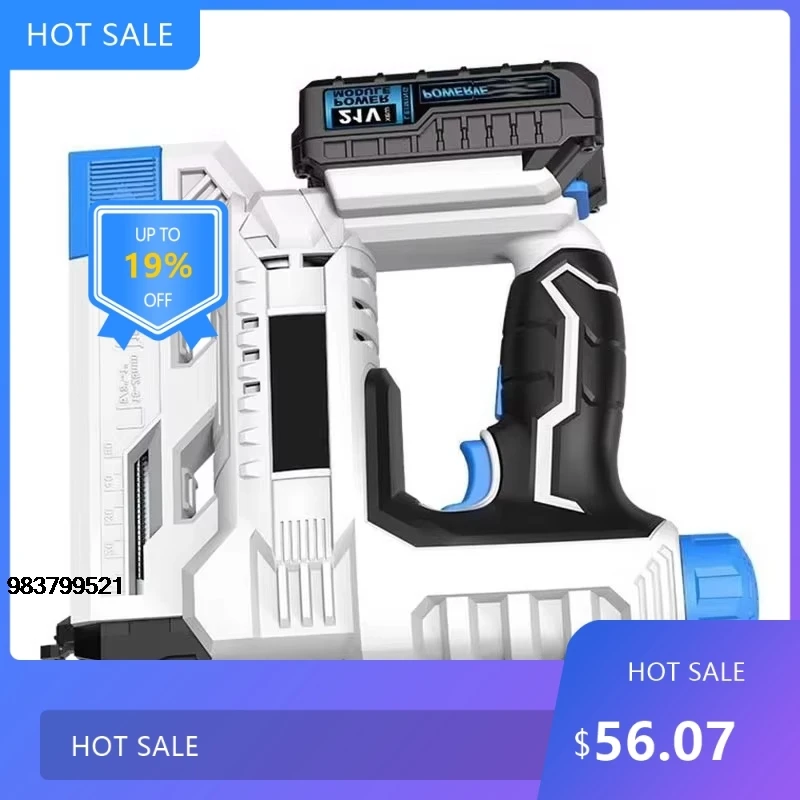 

1022 2025 6Ah Akülü Elektrikli Nailer Modu Nailer Nailer Hava Çivi Lityum Pil Ağaç İşleme Nailer ağaç İşleme çiv