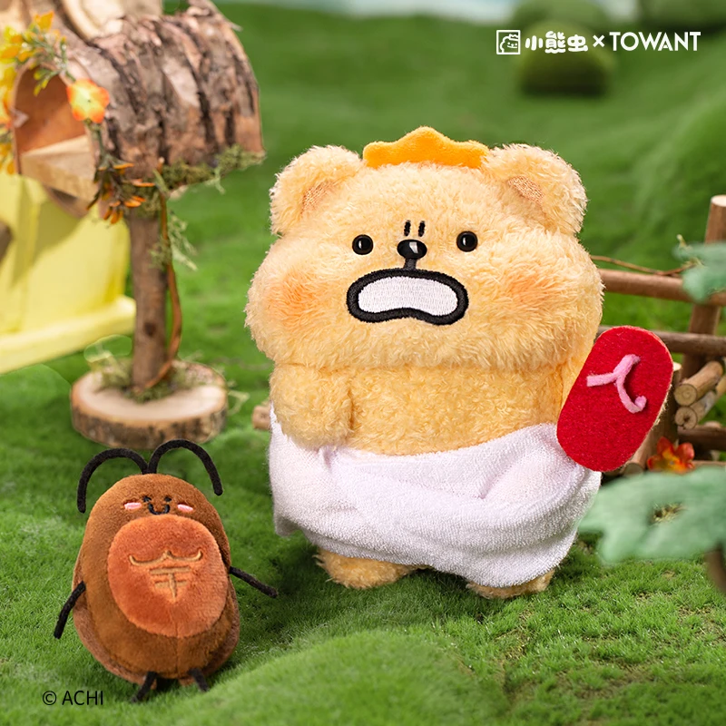 Stock Little Bear Bug My Life Script Pluche Blind Box Trendy Doll Desktop Ornament Mini en schattig verjaardagscadeau beeldje vrienden