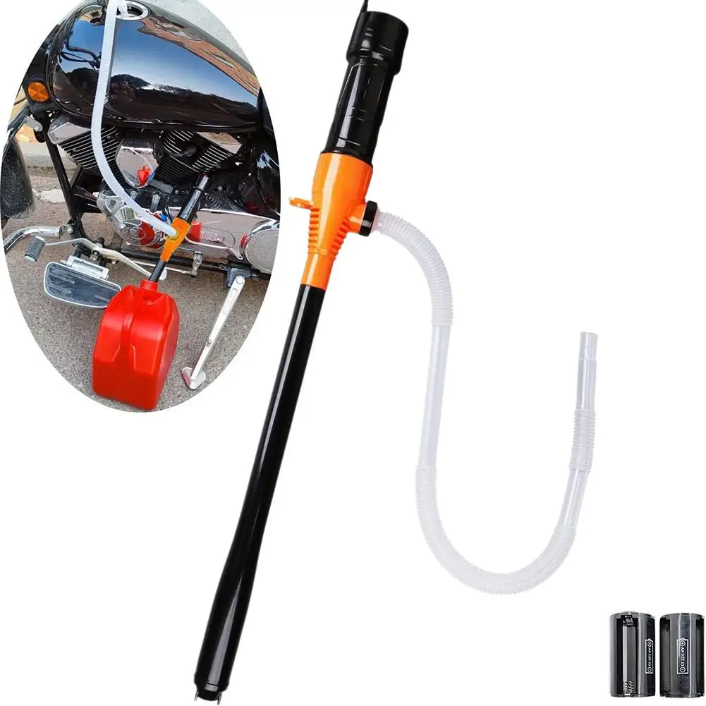 Siphon Pump Electric Automatic Portable Water And Oil Absorption Vacuum Pumps For SUV Truck RV Boat Car Gas Oil Pump Fuel Tank