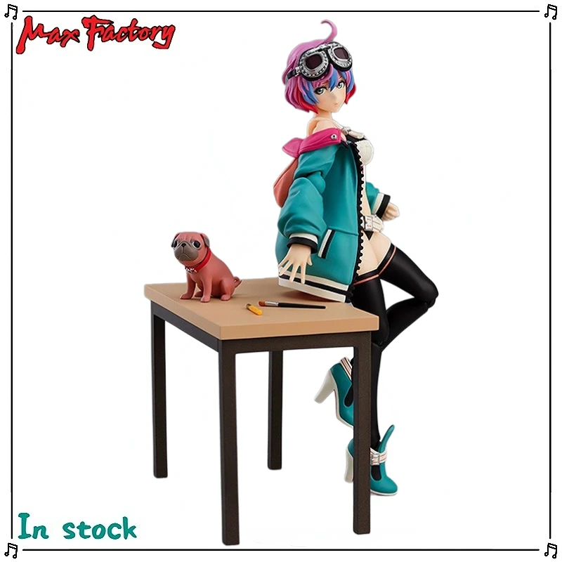 Figura Original de Max Factory # Figura de Anime Anjie 527, Modelo de Juguete Coleccionable