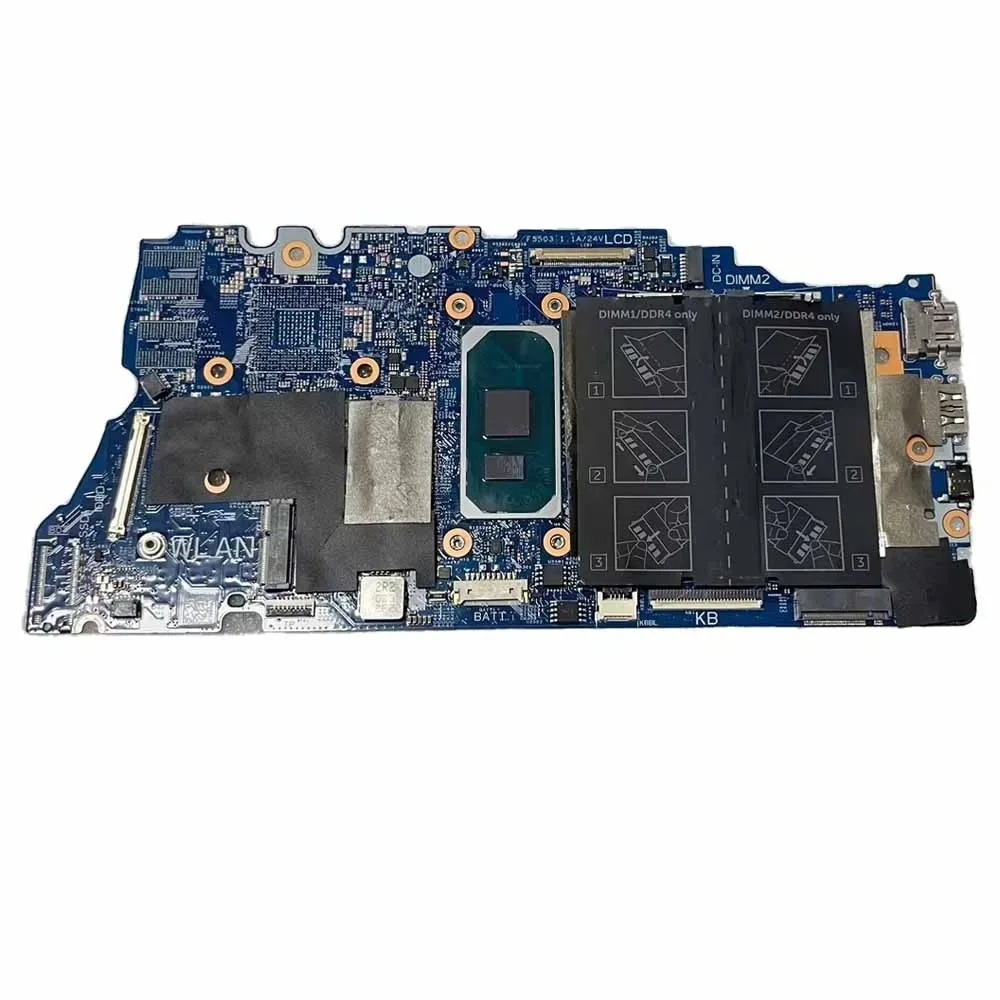 19785-1 For Dell Inspiron 14 5400 7500 Laptop Motherboard Notebook Mainboard With I5-1035G1 I7-1065G7 CPU UMA Tested 100% Work