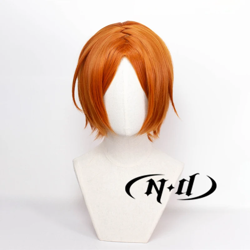 ND Hinata Aoi Cosplay Wigs Hairpiece The Ensemble Stars Yuta Aoi Cosplay Hair Wigs for Comic Con Coser Heat Resistant Synthetic