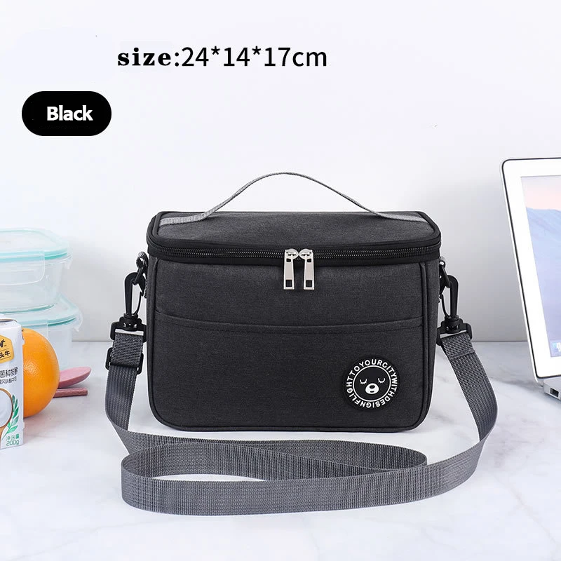 Factory Direct New Insulated Lunch Bag Portable Handheld Food Thermal Preservation Bag Picnic Lunch Tote For Work Outdoor Travel