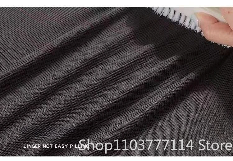 Damen Einfarbiges Geripptes Top mit Rundhalsausschnitt Sommer Basic Elastisches Spaghetti-Träger-Top Leichtes Kühles Basis-Shirt Ärmellose Weste – Detail 6