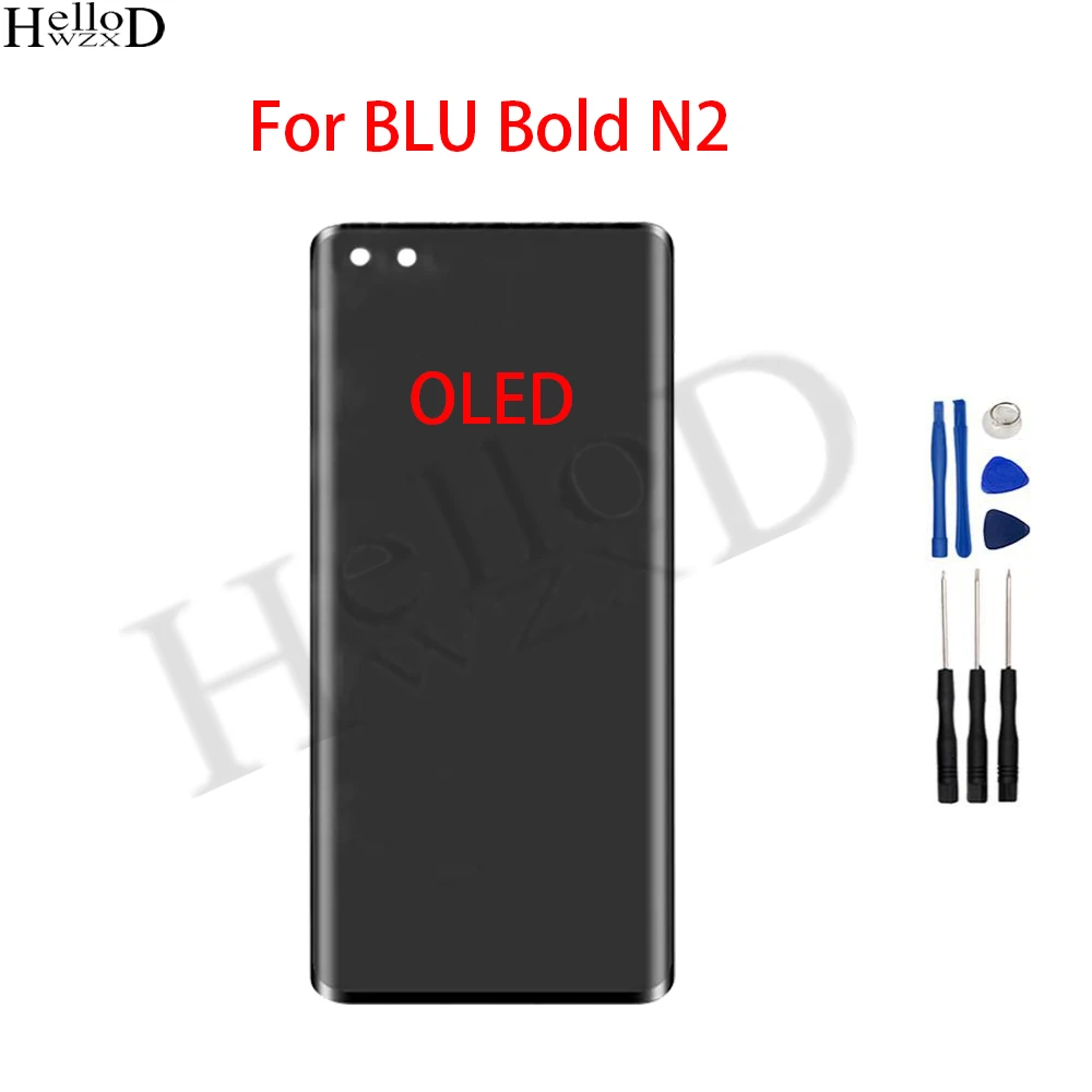 OLED 100% Tested LCD Display For BLU Bold N2 LCD Touch Screen Full Display Screen Display Assembly Replacement