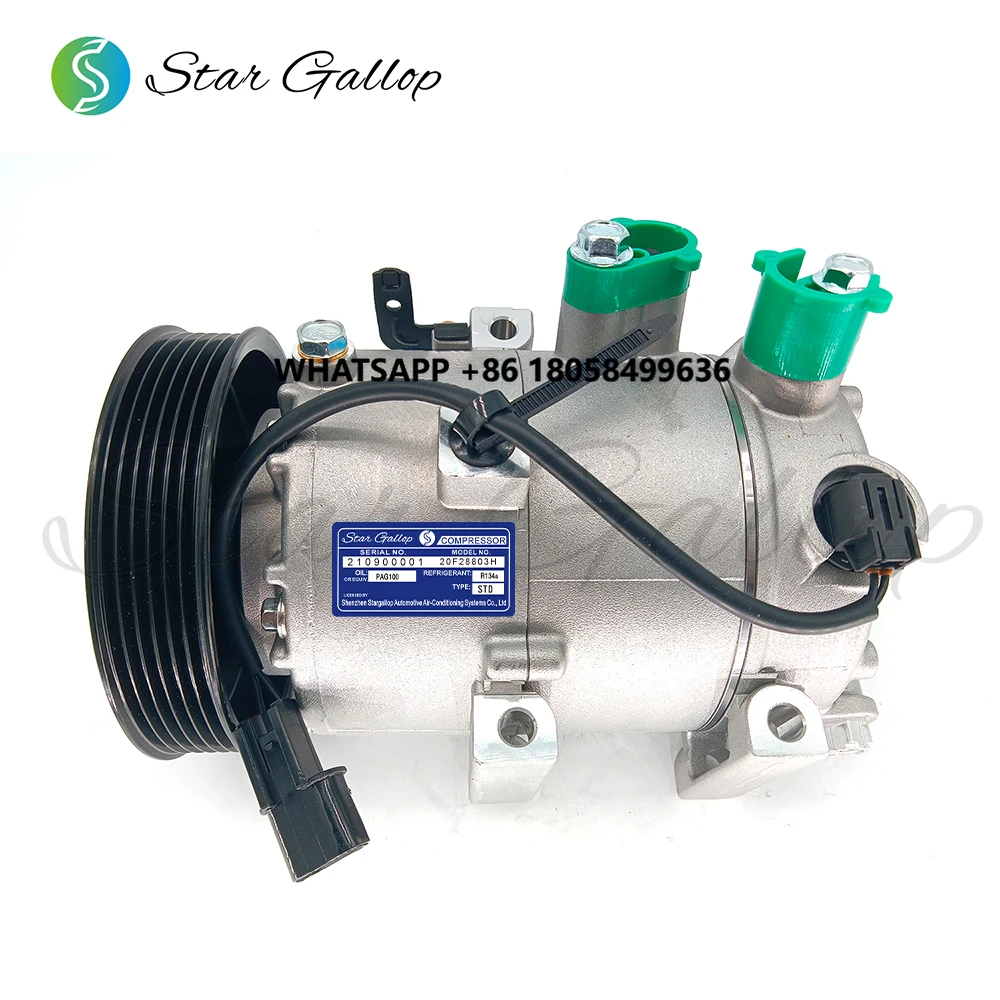 

Hot Sale OEM 977010U000/977014V000/977014V001/0U500 Automotive Vs16 R134A 6PK 110mm 12v Ac Compressor Type for Avante1.6