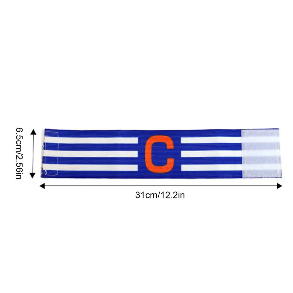 Captain C Armband Adjustable Unisex Adults Teens Football Soccer Training Team Captain Arm Band Elastic Strap Sports Accessories view 6