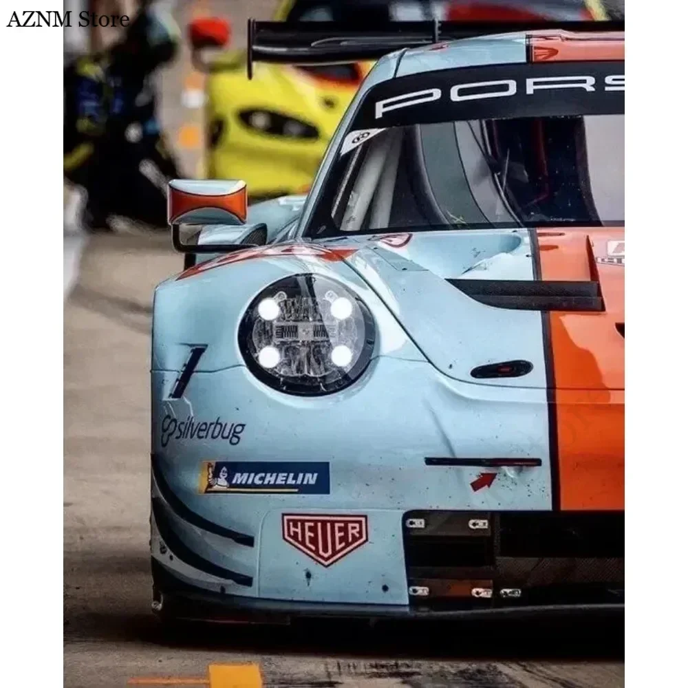 Retro Sports Car Racing Modification Art Poster Comic Canvas Painting Wall Print Picture For Living Room Home Decor Posters