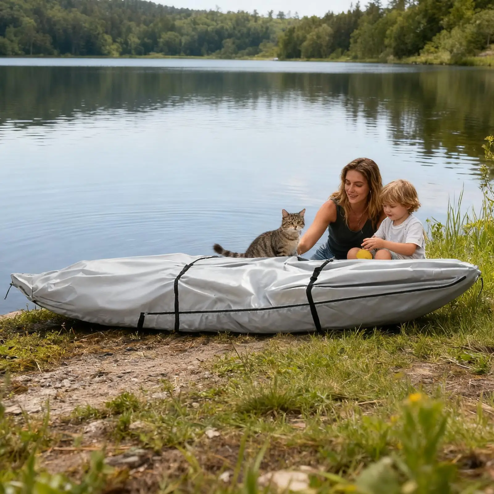 

Kayak Bag Heavy-Duty Waterproof Protective Kayaking Outdoor Protection Storage Bag For Outside Travel Daily Transport Paddle