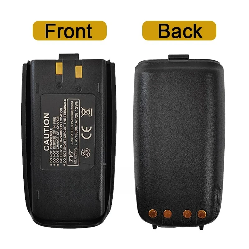 3600mAh  Type-C Rechargeable Li-ion Battery Pack For TYT TH-UV8000D TH-UV8000E LB-75L Walkie Talkie Replacement Radio Accessory view 2