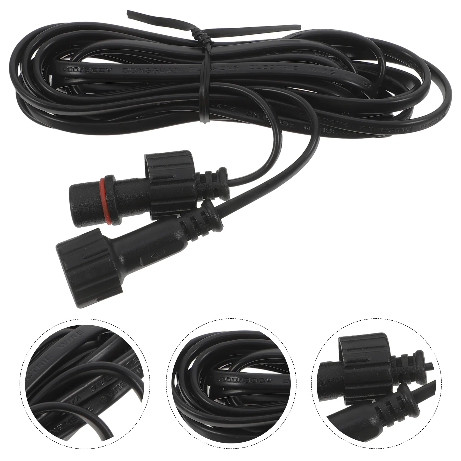 Extension Cord Solar Lamp Indoor Christmas Lights Cable Outdoor and Pp G40 Waterproof for Lead