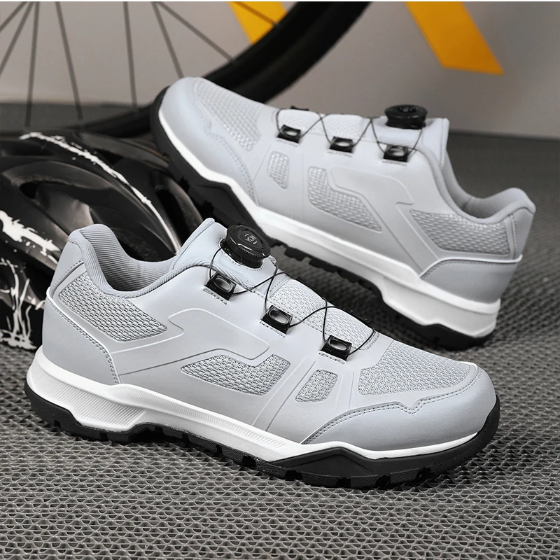 

Men Professional Cycling Shoes Road Mountain Bike Riding Shoes Fashion Anti Slip Breathable Outdoor Comfort Off-road Riding Shoe