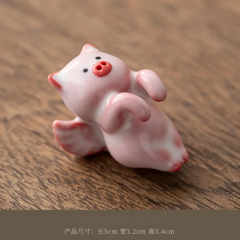 New Ceramic Tea Cup Pig Spit Bubbles Under Cup Bottom Teacup Espresso Cup Water Mug Funny Gift