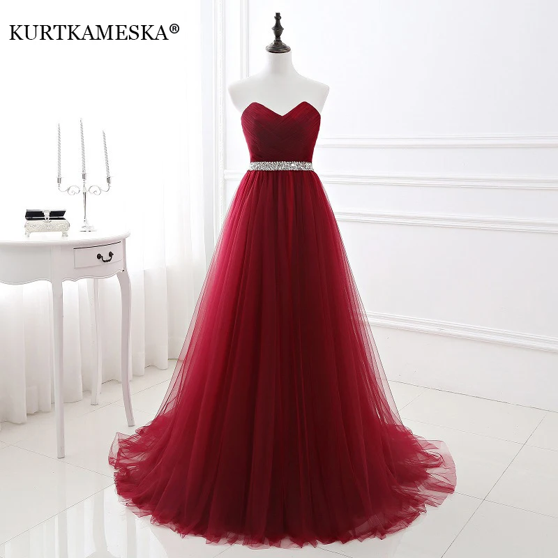 Sexy Strapless Chiffon Evening Prom Dresses for Women Summer Elegant Long Formal Wedding Party Bride Show Host Trailing vestidos