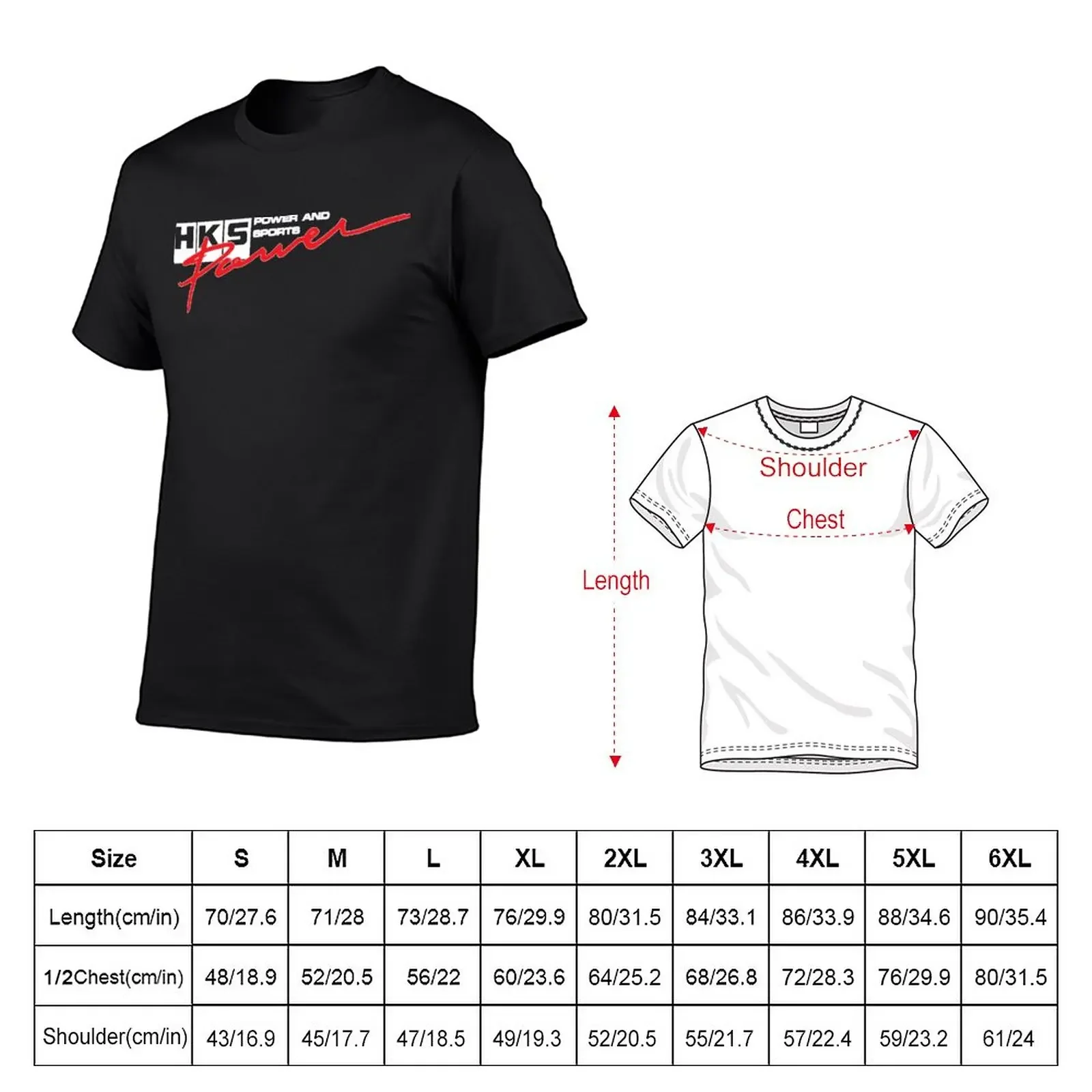 HKS POWER T-Shirt Blouse aesthetic clothes t shirts for men pack