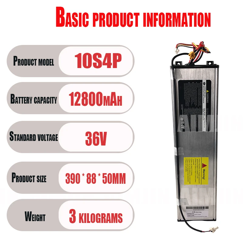 36V 12800mAH for Xiaomi m365 Pro Scooter Special Battery Pack Original Battery