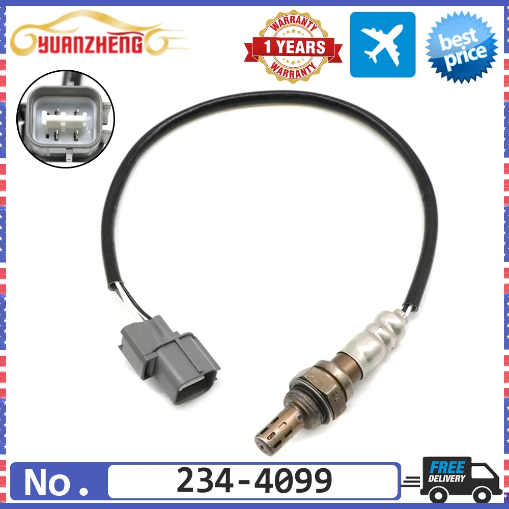 NEW Air Fuel Ratio Lambda O2 Oxygen Sensor 234-4099 For Acura CL EL Integra NSX Honda Accord Civic Del Sol Odyssey 1992-2000