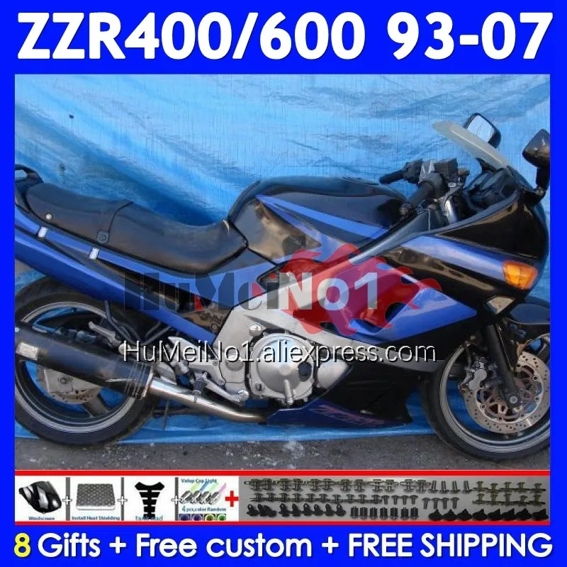 

ZZR-400 для KAWASAKI NINJA ZZR Stock зеленый 400 1993 1994 1995 1996 1997 1998 238No.24 ZZR400 99 00 01 02 03 04 05 06 07 Обтекатель