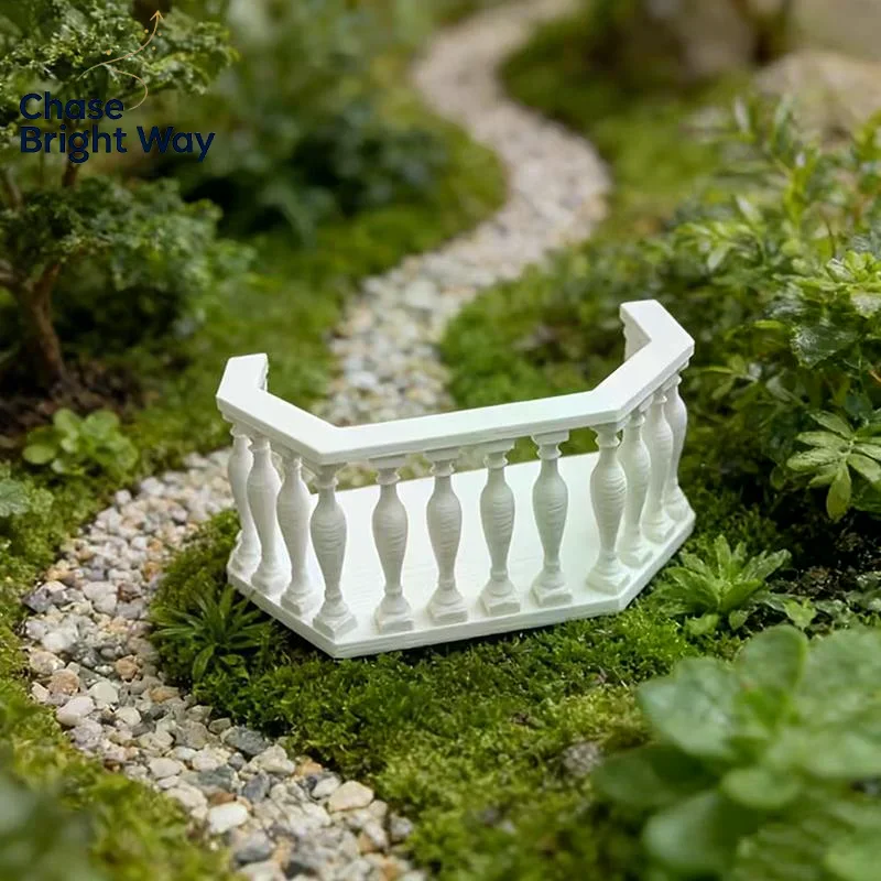 Miniature Dollhouse Balcony With Railing European Balcony Suitable For Collector