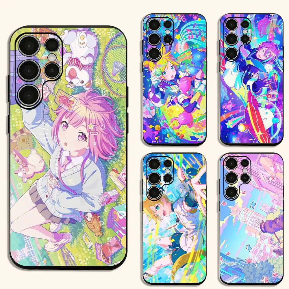 

Project S-SEKAI Phone Case for Samsung Galaxy S24 S22 S20 S23 S21 S20 Print Silicone Cover