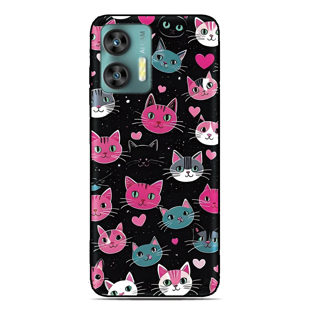 Bella Copertura Del Fumetto Per Xiaomi 14T Poco C85 C65 X6 M7 C40 C71 F4 M4 Redmi 15 15C 13C 12C 10C 4G A5 Nota 13 Pro 5G Cassa Del Telefono