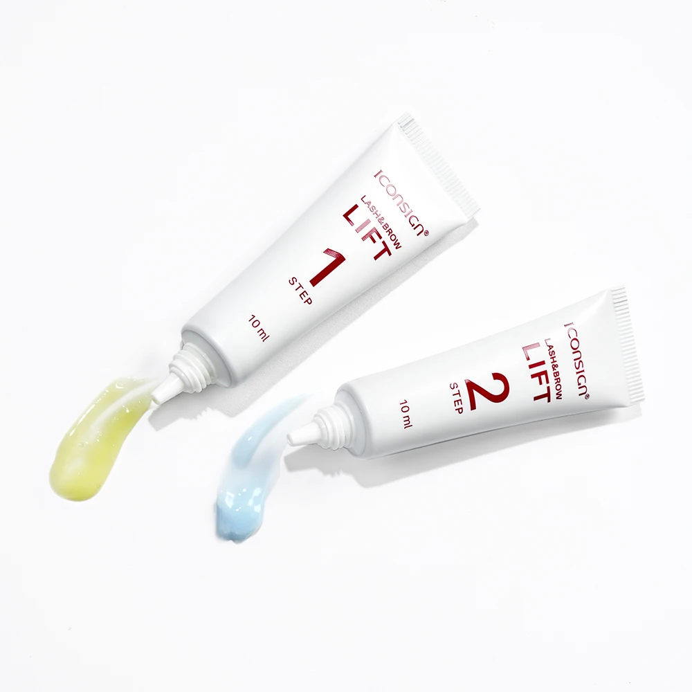 ICONSIGN 10ml Fix Perming Set Lash Eyebrow Lift Perm Fixation Tube Set Lotion 8-12 Minutes Lifting Eyes Makeup Tools