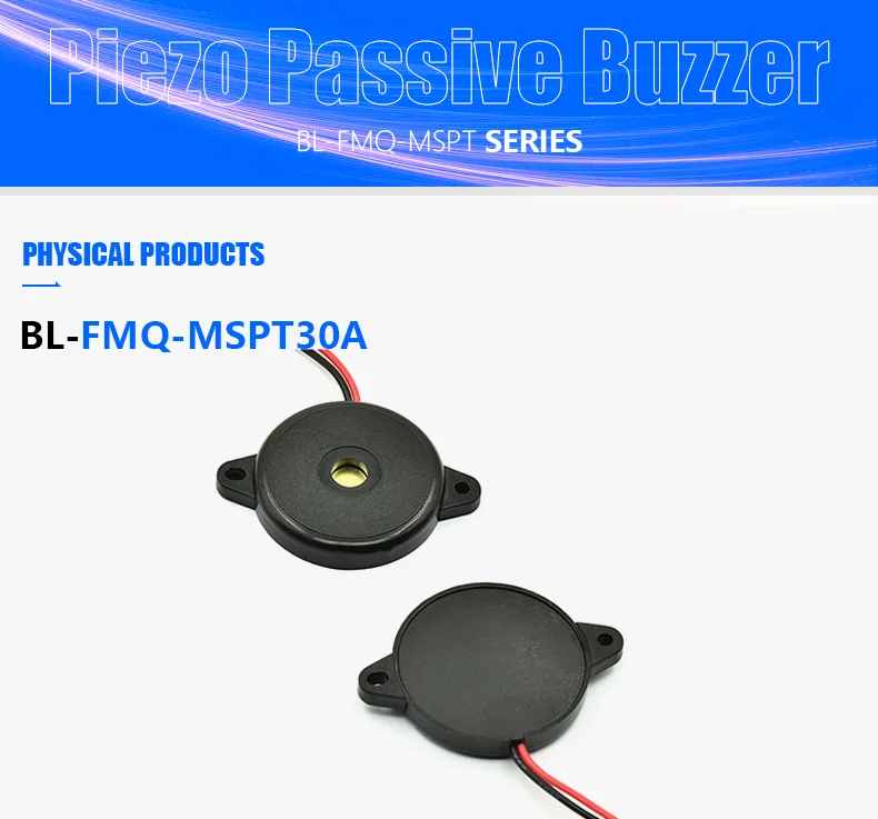 Imagen 7: 50 Uds Beelee 12Vdc 3 voltios zumbador piezoeléctrico activo con cable BL-FMQ-MSPT30A alarma zumbador sirenas