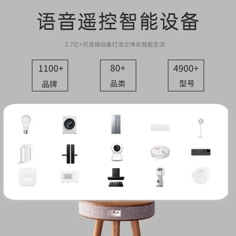 Wireless Charging Table Smart Coffee Table Living Room Bluetooth Speaker Sofa Side Table USB ChargingBedroom Smart Coffee Table