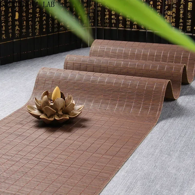 bamboo placemats table mat vintage tea cup mat Tea Accessories Ceremony Insulation Pads All Natural Hand Made