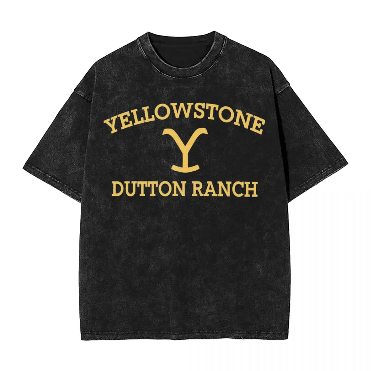 Men Yellowstone Dutton Ranch T Shirts Clothing Summer Y2K Funny Short Sleeves T Shirt O-Neck Trending Loose Tshirt Hot