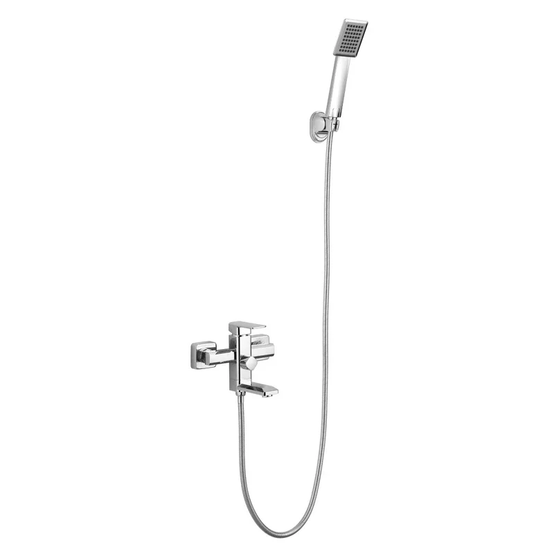 

Bathroom, Wall Mounted, All Copper, Simple, Shower Set, Handheld, Shower Head