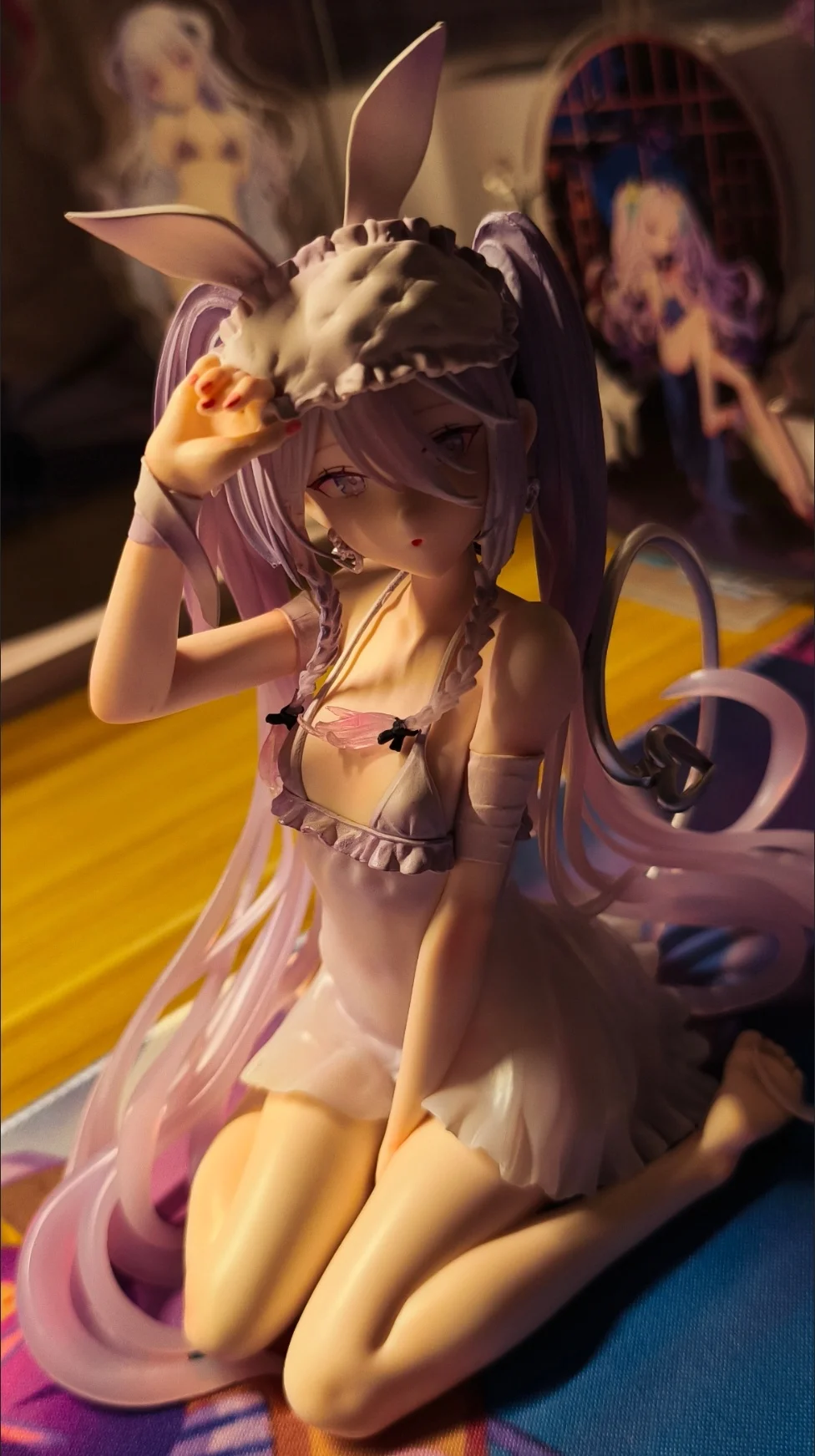 

Bandai Original BANPRESTO BANDAI NAMCO Rurudo Sleepy Bunny Sugar ESPRESTO Anime Action Figure Model Toys Doll Gifts In Stock