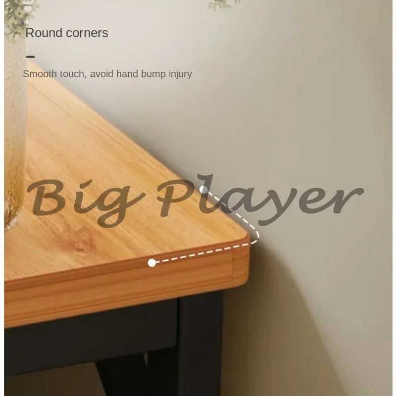 Table d'appoint Super étroite Simple et moderne, système de rangement de couture, Table de chevet de salon, Table à thé multifonctionnelle